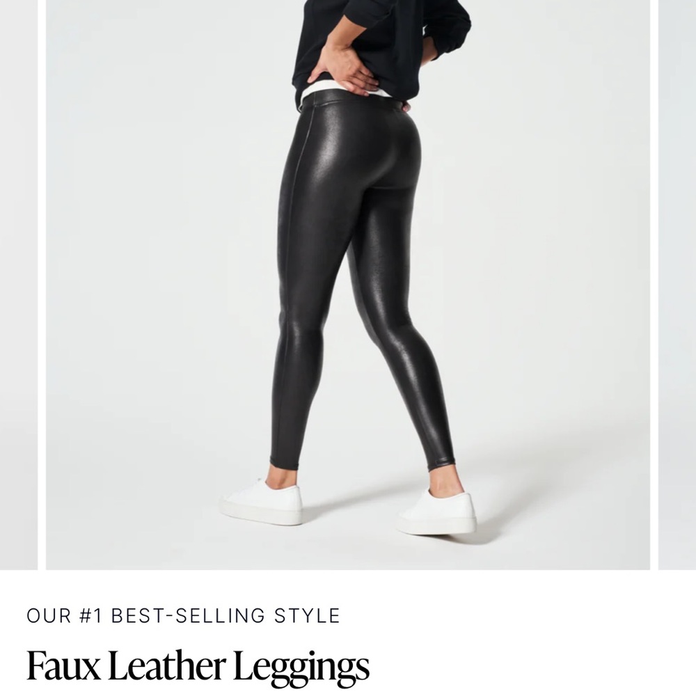 Spanx #1 Best Seller Faux Leather Leggings